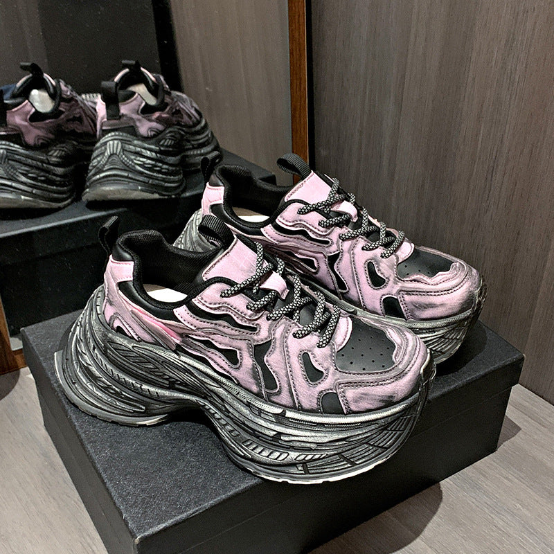 Dame Chunky Sneakers med innovativt dæmpningssystem og ergonomisk sålekonstruktion Stilla