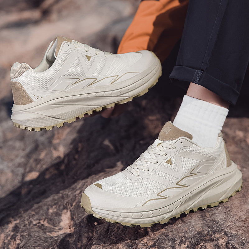 Dame nan dämpende komfort-Trailrunner med ekstra bred mellemsål og profileret greb Skovae