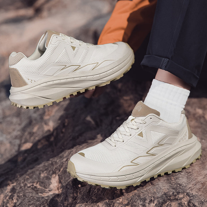 Dame nan dämpende komfort-Trailrunner med ekstra bred mellemsål og profileret greb Skovae