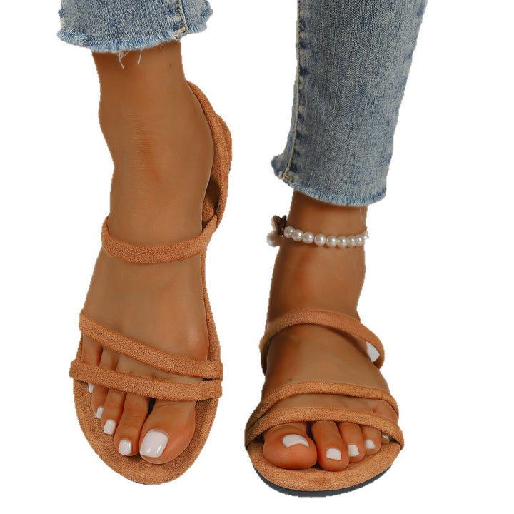 Dame elegante rem-sandaler med komfortabel sål og åndbart overmateriale Stilla