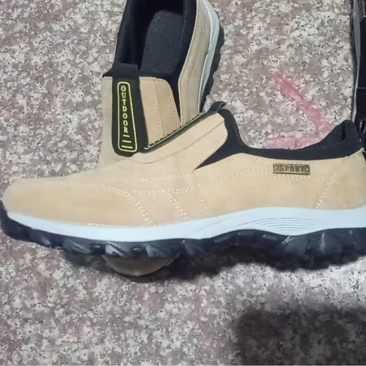 Dame Sporty Slip-On Sko med skridsikker sål og åndbart overdækning Stilla