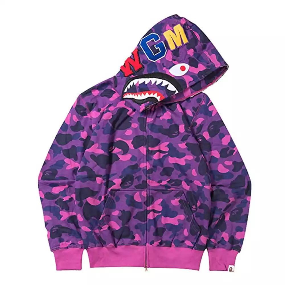 Dame hoodie jakke med moderne camouflage design og høj kvalitets bomuldsblanding Skovae