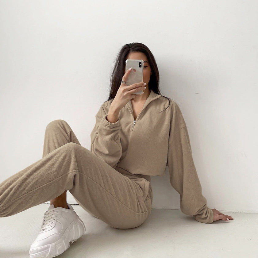 Stilla | Praktisk Lomme Sweatshirt og Bukser