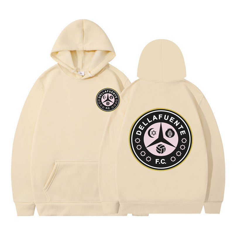 Kvinders hættejakke med præget logo og blød fleece Skovae