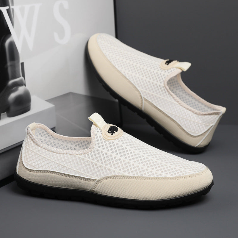 Dame Åndbare Fritids-Sneakers med innovativt Nettedesign Stilla