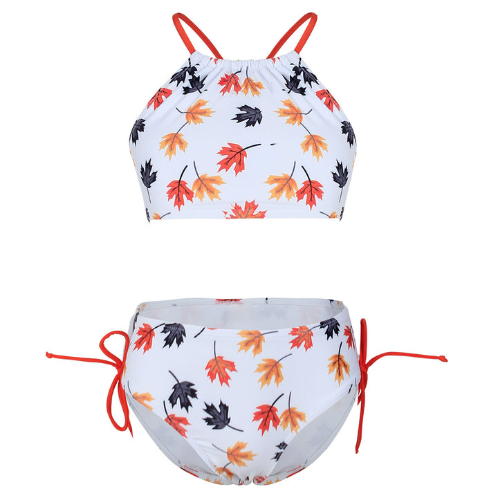 Dame bikini-sæt med justerbare stropper og blomstermønster Stilla