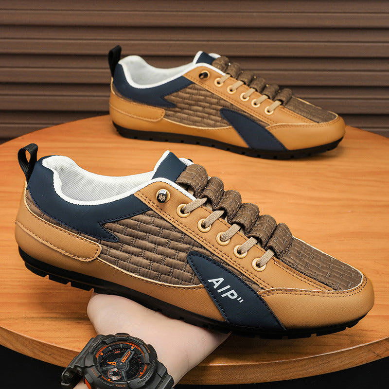 Herre Sporty Fletmønster Sneakers Stilla