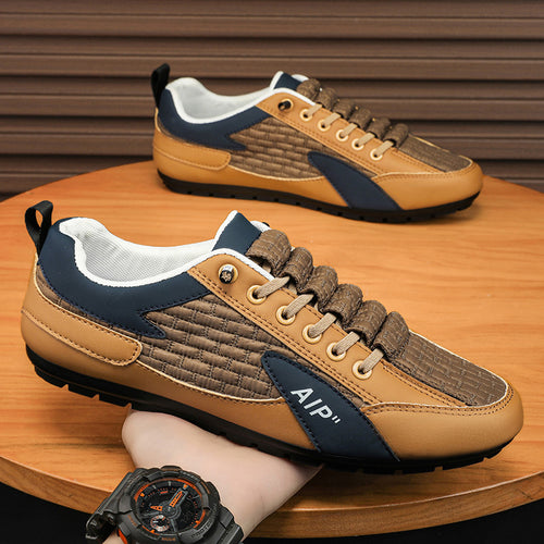 Herre Sporty Fletmønster Sneakers Stilla