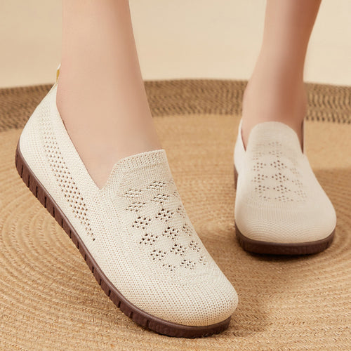 Dame Åndbare Slip-On Sko med fleksibelt design og skridsikker sål Stilla