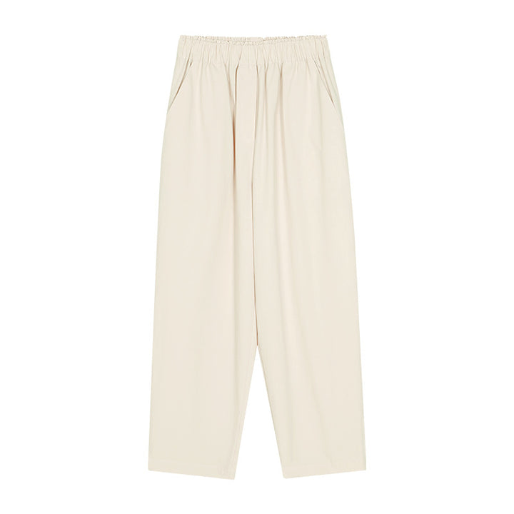 Dame elegant Palazzo-bukser med elastisk linning og sidelommer Stilla