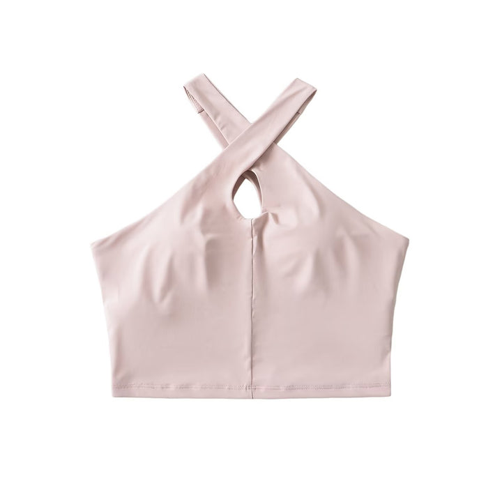 Dame Sporty Bustier med moderne krydsstrop-udseende Stilla