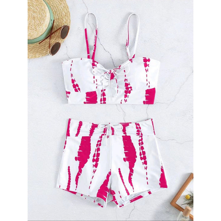 Dame bikini top og shorts sæt Stilla