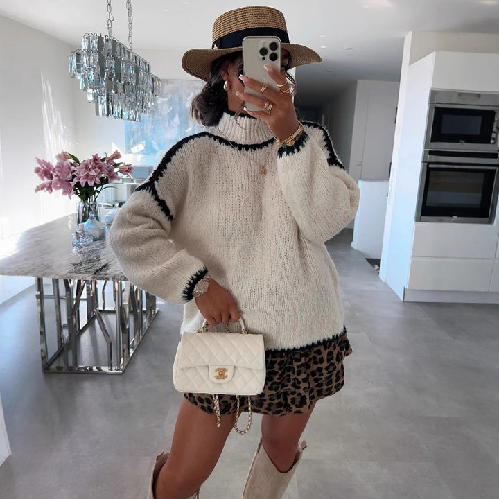 Kvinder Chunky Strik Sweater Stilla