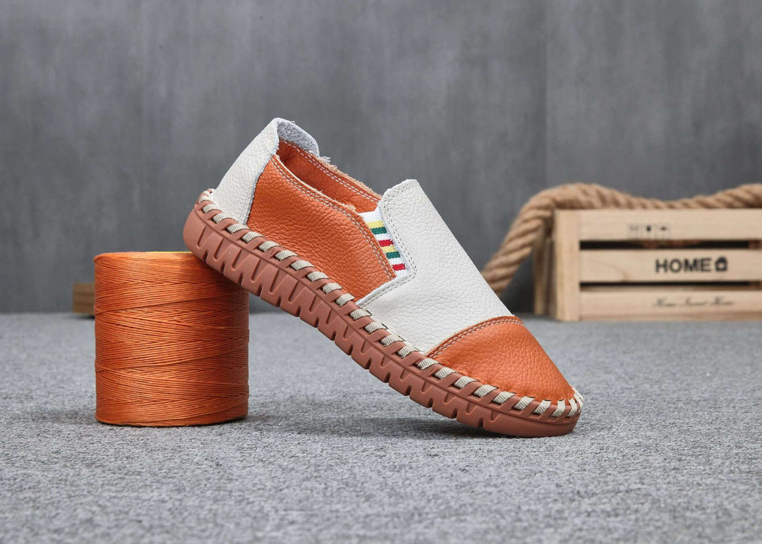 Femme Slip-On Læder Sneakers Stilla