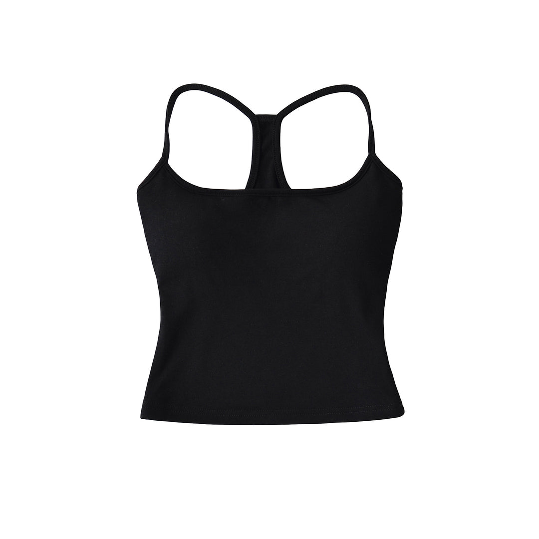 Dame Sporty Basic-top med racerback og elastisk pasform Stilla