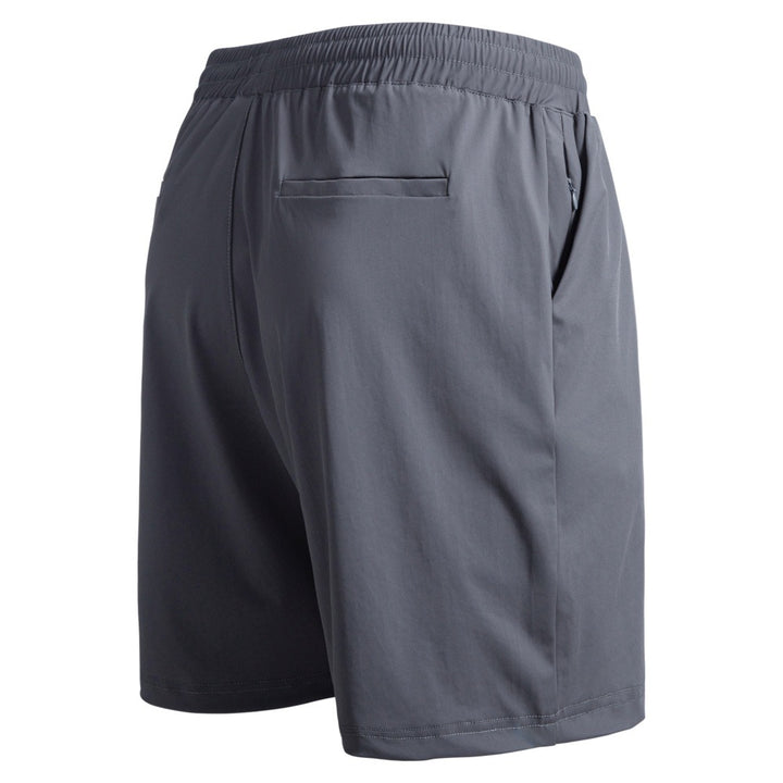 Herrer nan åndbare træningsshorts med elastisk talje og sidelommer Skovae