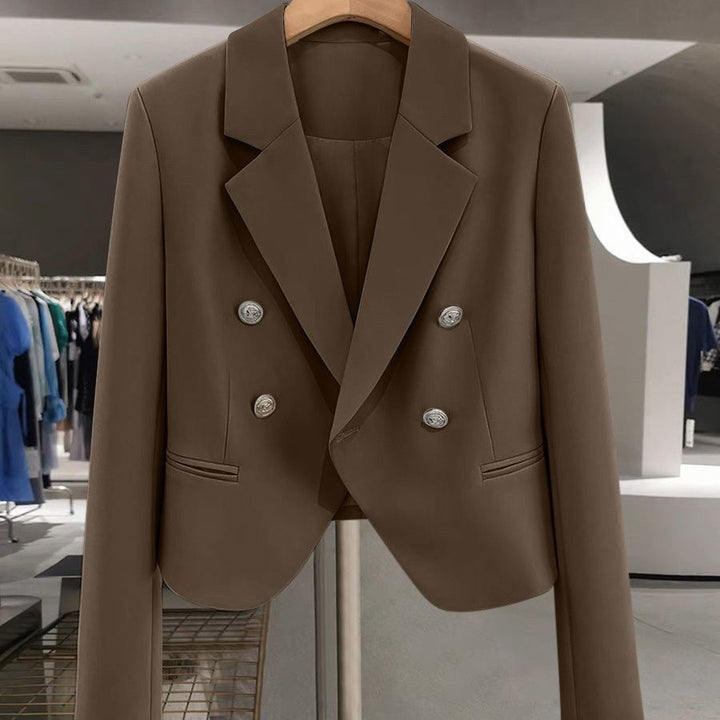 Damer tidløs dobbeltbrystet blazer Stilla