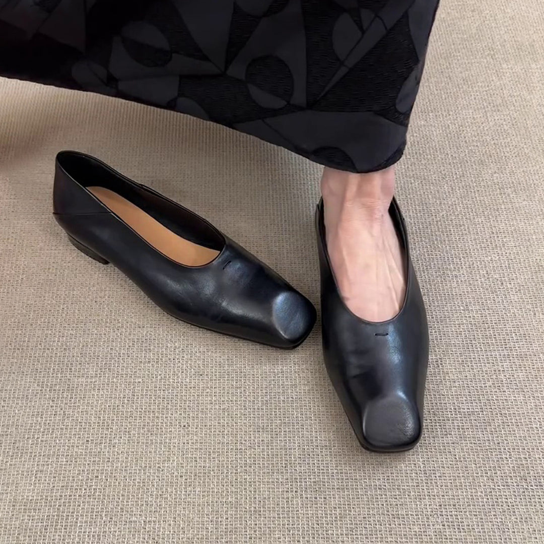 Damer Elegante Åben Tå Blokhæl Sko Stilla