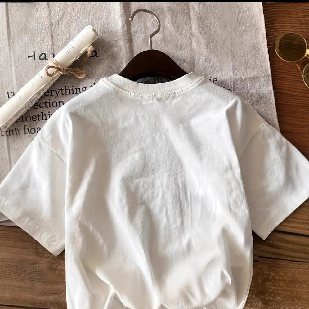 Dame oversized T-shirt med nostalgisk Brooklyn-design Stilla