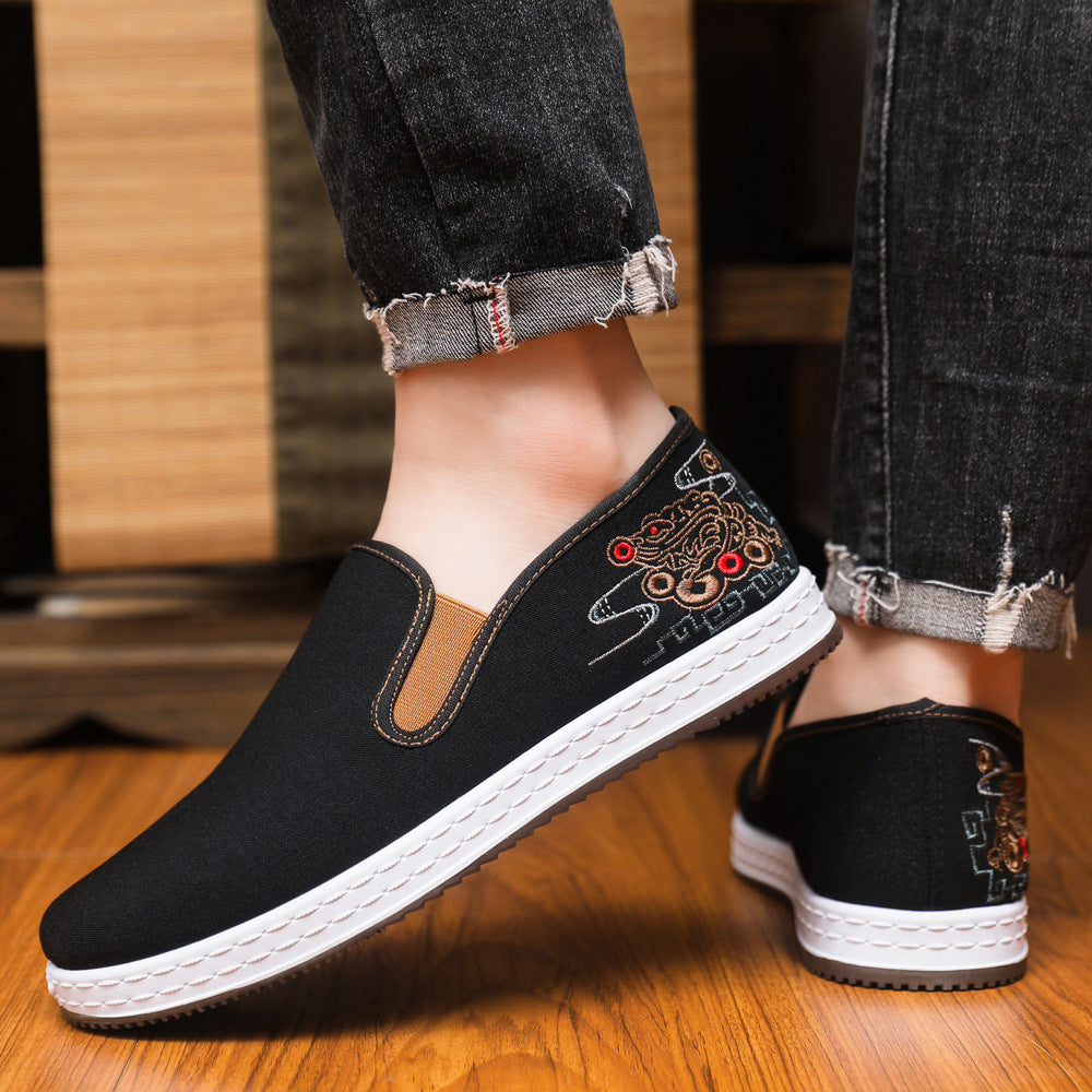 Femme Kunstnerisk Bestikket Slipper Sneakers Stilla