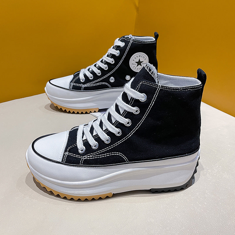 Dame højformat sneakers med dämpende sålprofil og moderigtigt design Stilla