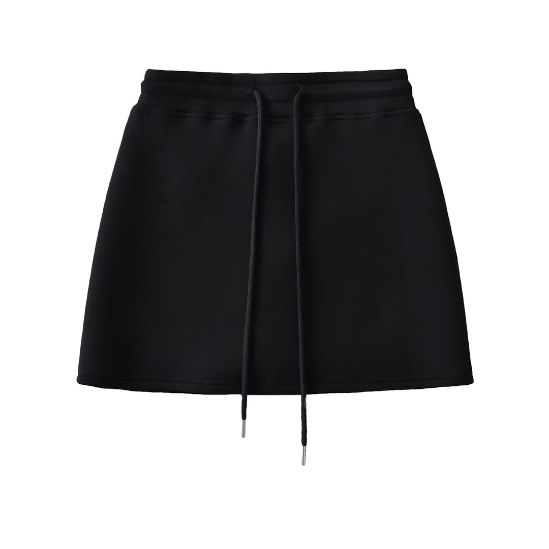 Dame Sporty Mini Nederdel med elastisk talje og justerbar snor Stilla