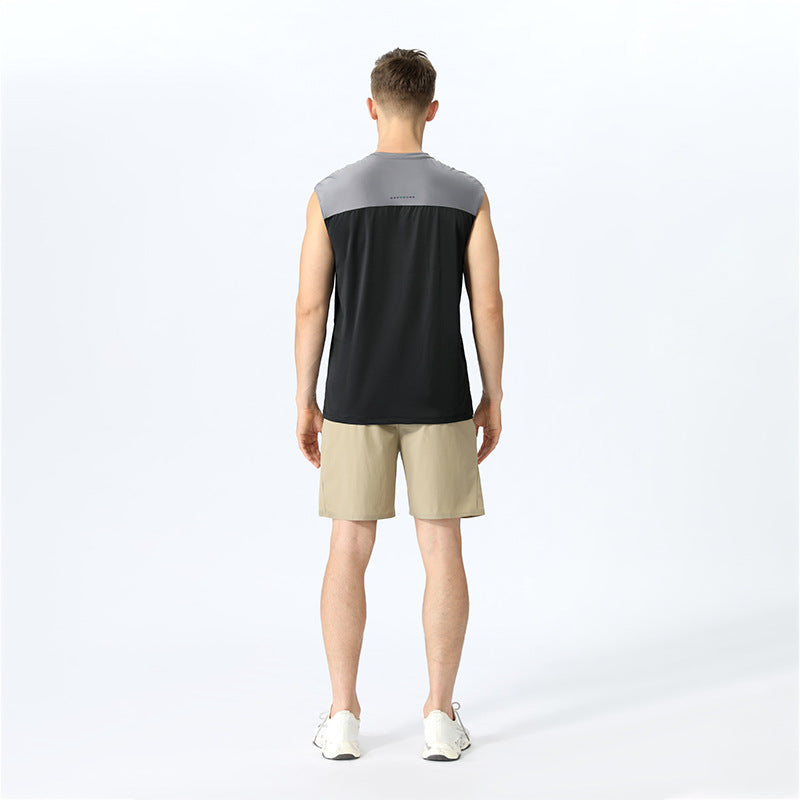 Herrer Sporty kortærmet skjorte med funktionelt design Stilla