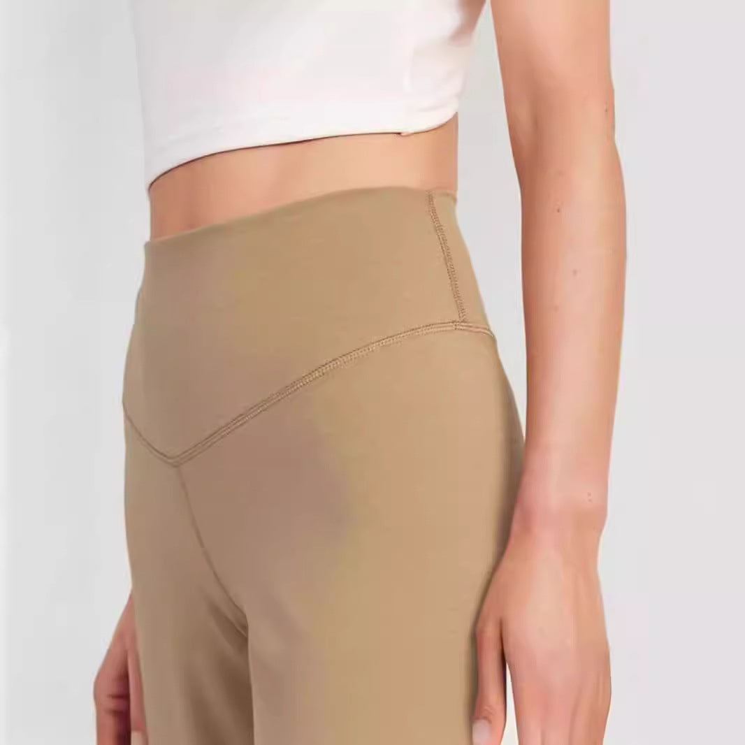 Dame Bred Culotte med høj talje og praktiske lommer Stilla