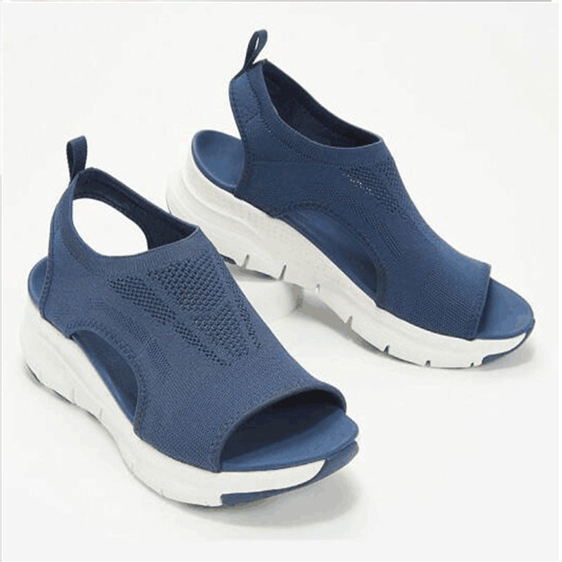 Dame Open-Toe Komfortsandaler Stilla