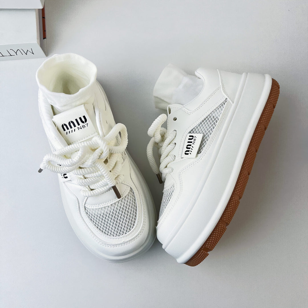 Dame Sneakers med åndbart mesh-overflade og støddæmpende sål Stilla
