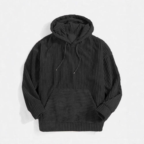 Kvindernes hyggelige hoodie i moderne ribdesign Stilla