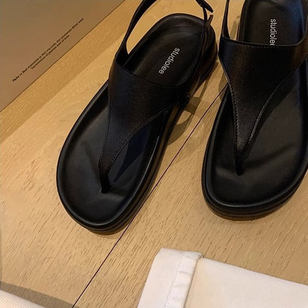 Dame Sling-sandaler med skridsikker sål og behagelig fodseng Stilla