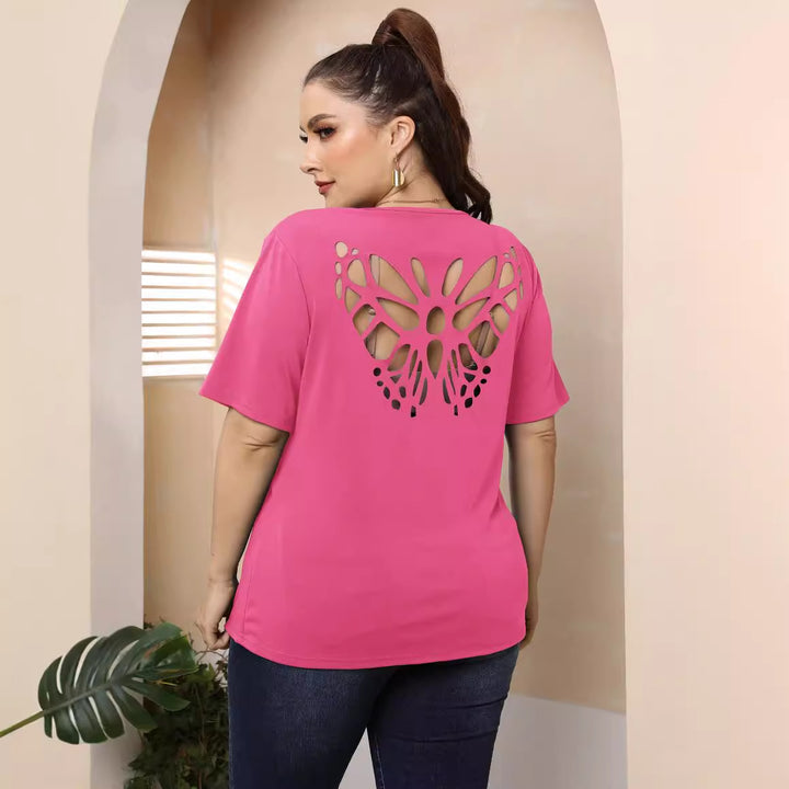 Dame moderigtigt Basis T-Shirt Skovae