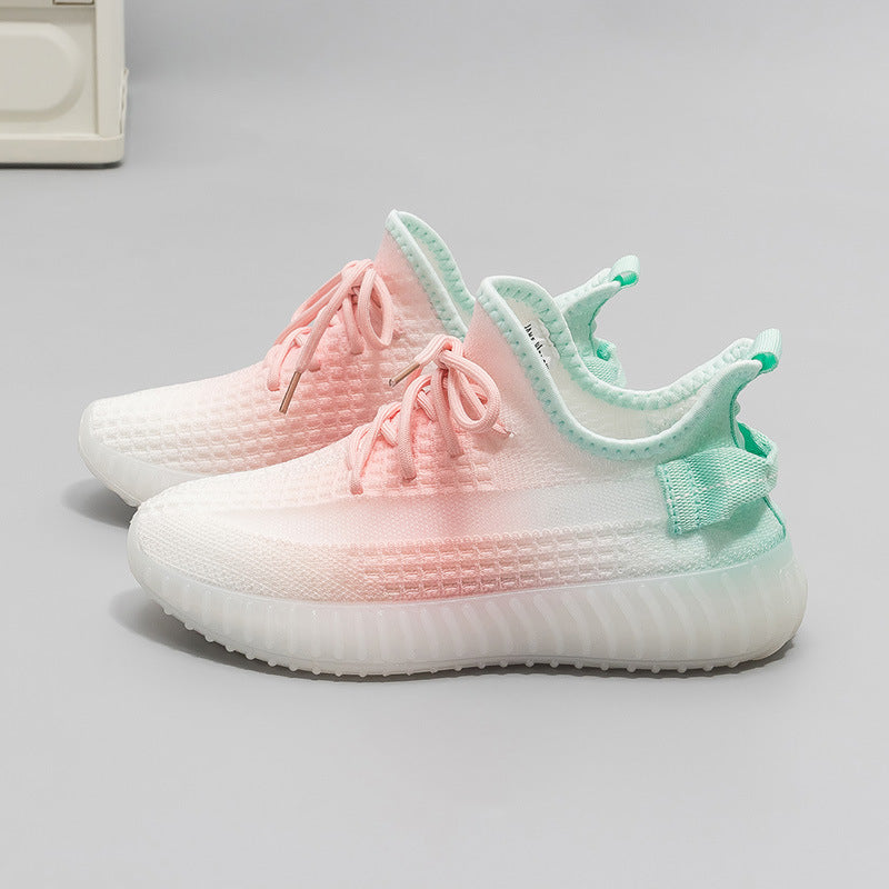 Dame Sporty Sneakers med innovativt strikdesign og fleksibel sål Stilla