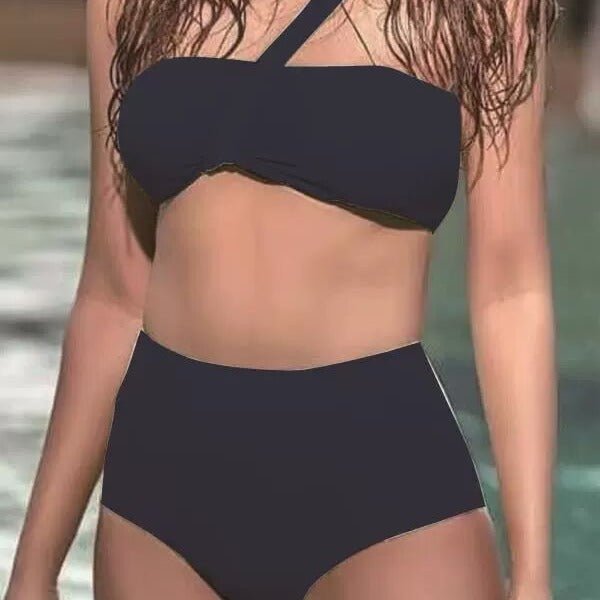 Dame Højtaljede Bikini Sæt Stilla