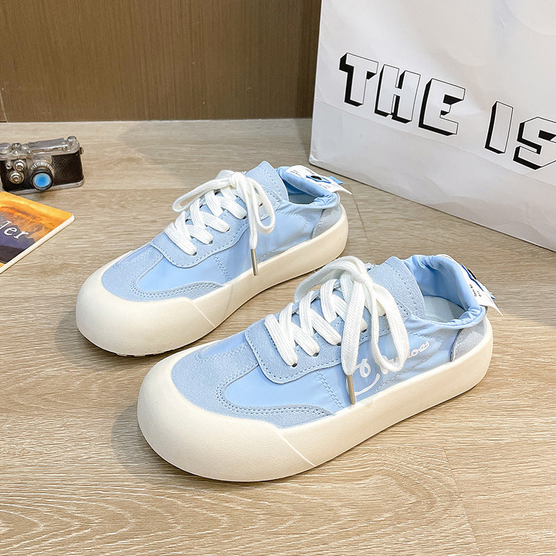 Dame Sneakers i futuristisk design med elastisk overdel og tyk sål Stilla