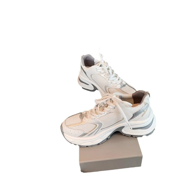 Dame Sporty Premium Sneakers med åndbart mesh-overmateriale og komfortabel dæmpning Stilla