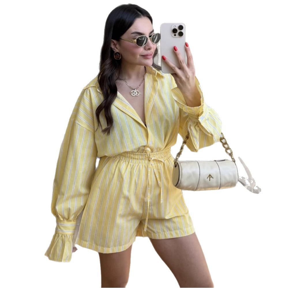 Dame Mode Overall med elastisk talje Stilla
