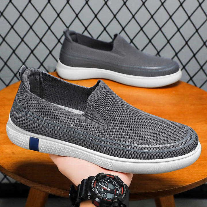 Dame Slip-On Sneakers med åndbart overmateriale og fleksibelt fodseng Stilla