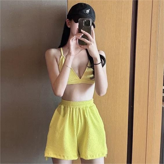 Dame Sporty Bikini-sæt med afslappede shorts Stilla
