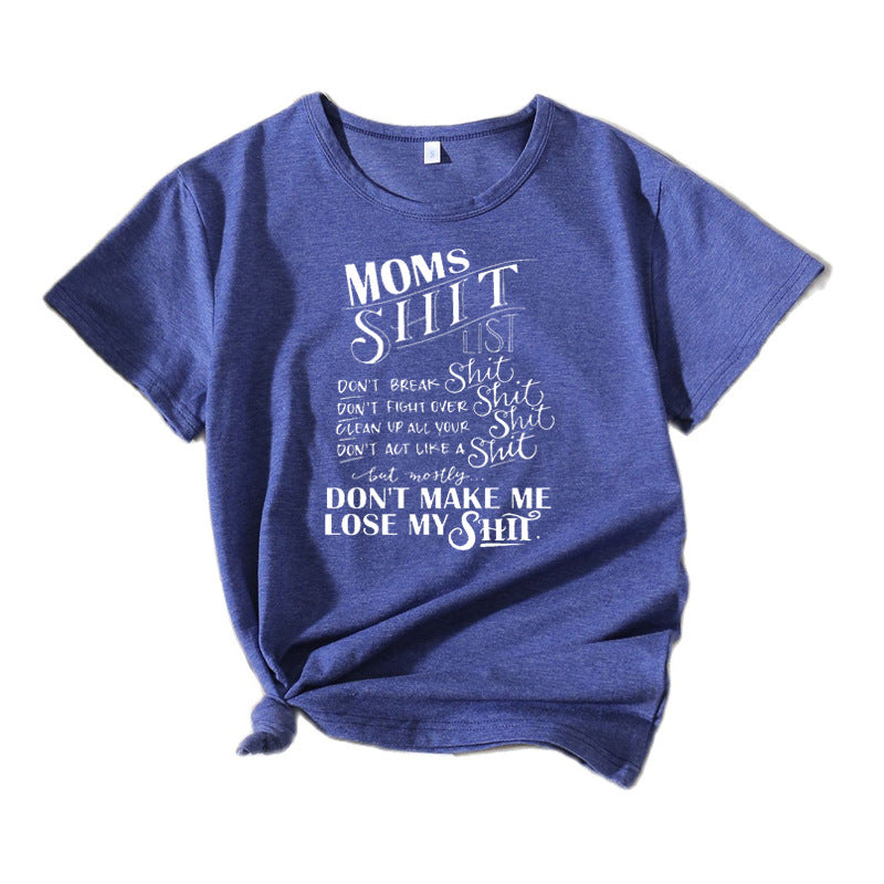 Dame Casual Grafik T-shirt Stilla 1751262401