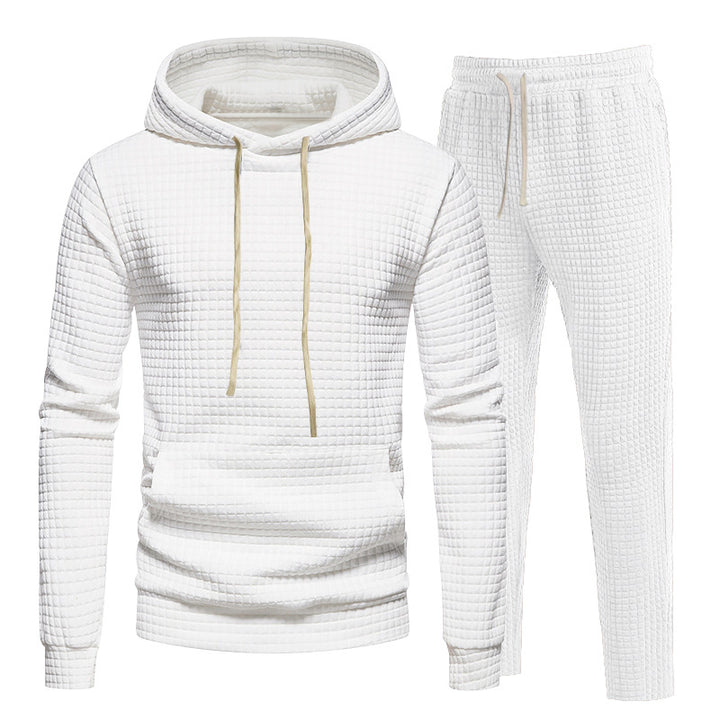 Herre afslappet sweatshirt og behagelige joggebukser sæt Stilla