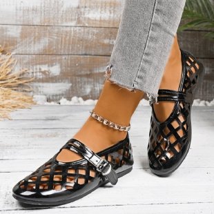 Dame Clogs med elastisk gitterdesign og komfortabelt fodseng Stilla