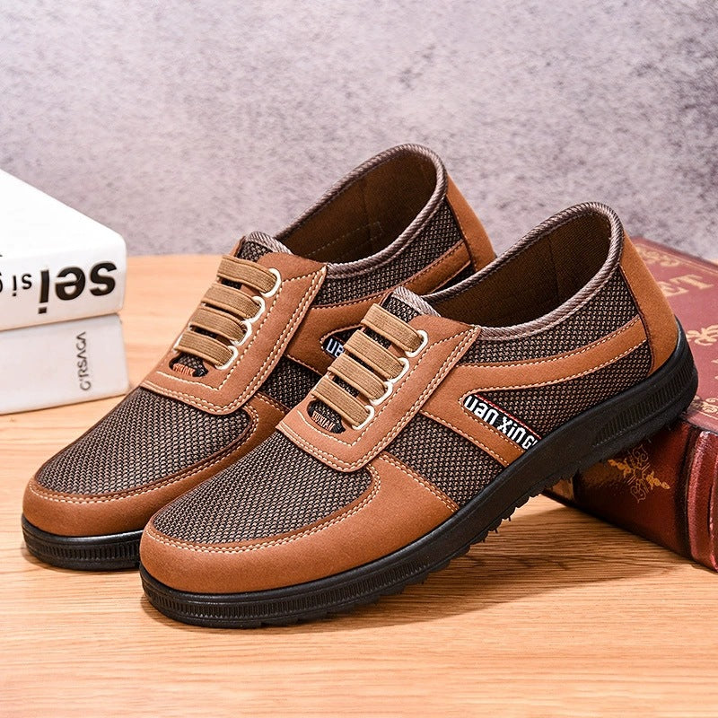 Herrer Fritids Sneakers med åndbart Mesh og sporty design Stilla