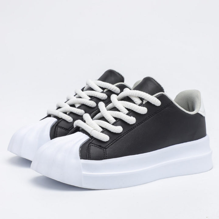 Dame Sportliche Sneakers med moderigtigt design og høj sål Stilla