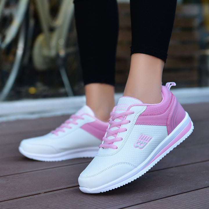 Damer nan urbane fritidssneakers med dämpende let skum og ergonomisk indlægssål Skovae