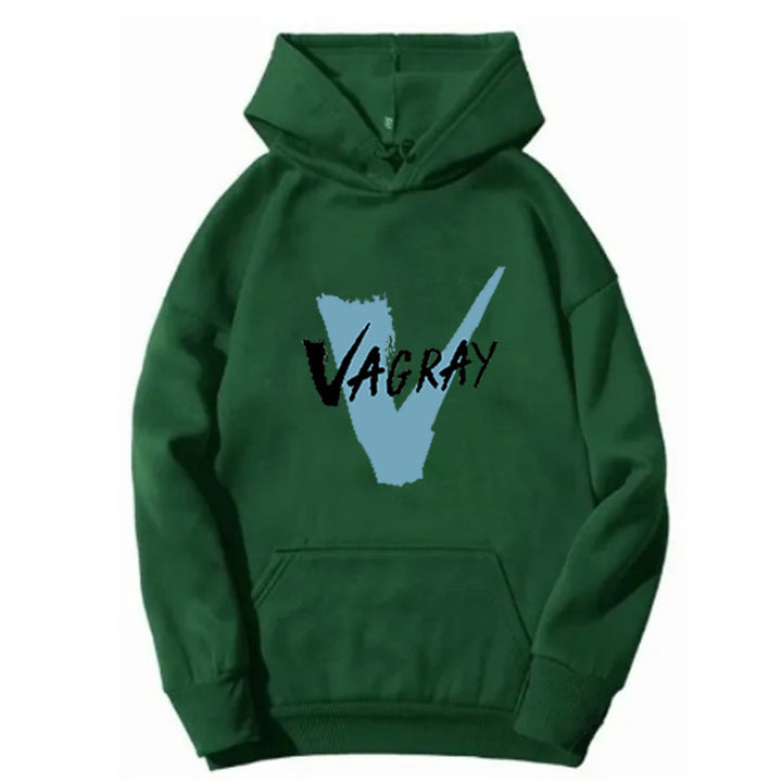 Kvinders hætte sweatshirt med moderne logo print Skovae