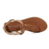 Dame sandaler med slangeskindsdesign fra Stilla
