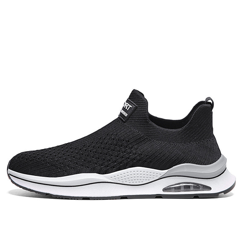Dame Slip-On Sneakers med åndbar strikkete teknologi og dæmpende sål Stilla