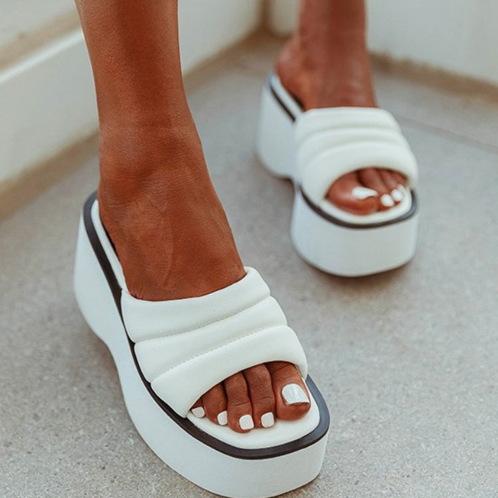 Dame komfortable pantofler med ergonomisk fodseng og stilfulde remme Stilla